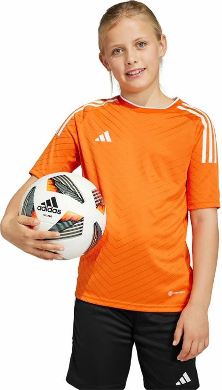 Otroška majica adidas, oranžna