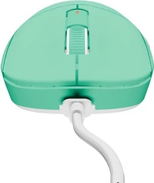 Ergonomski RGB miš Fury Tanto T4, mentolna