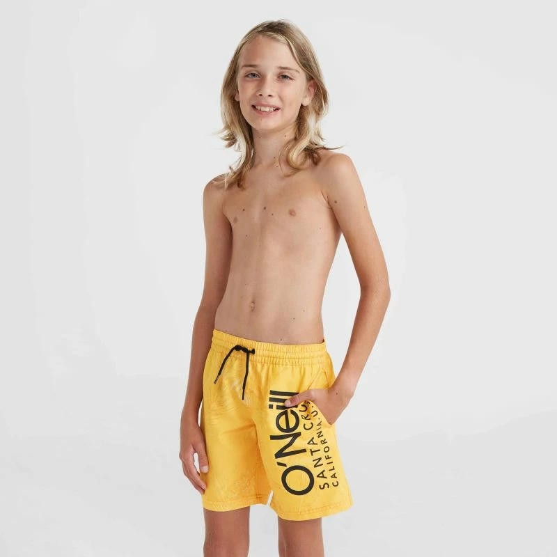 Kopalne hlače za otroke O'Neill, rumene