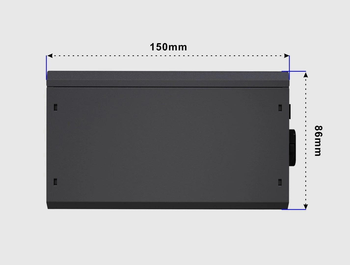 Napajalnik Fornax Power Gembird CCC-PSUBRONZE-750W, 750W, 80 PLUS Bronze, črn