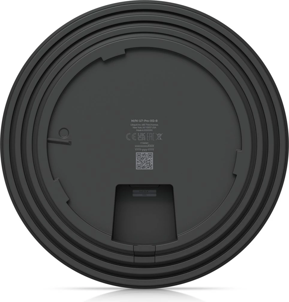 Dostopna točka Ubiquiti U7 Pro XG, 5800 Mbit/s, PoE+, črna