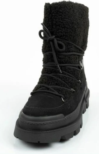 Škornji za ženske Lee Cooper, črni