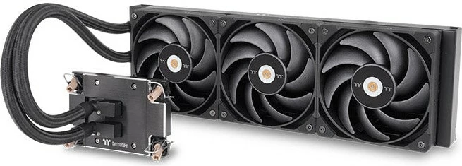 Hladilni sistem na tekočino Thermaltake AW420, 3x140 mm, črn