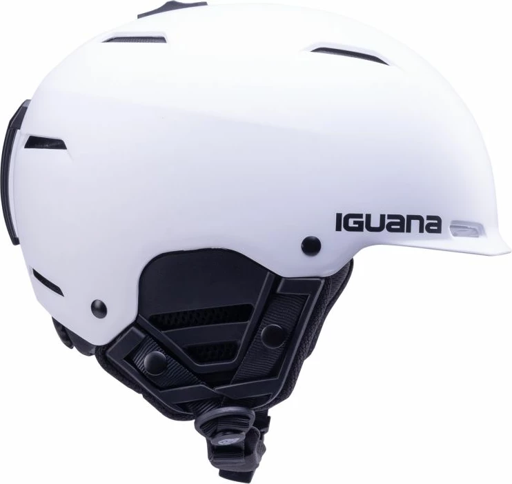 Čelada Iguana, unisex, bela