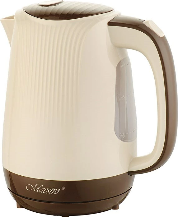 Električni čajnik Maestro MR-042-BEIGE, 1,7 L, 2200 W, bež/rjav