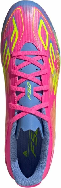 Čevlji za nogomet adidas, moški, rožnati