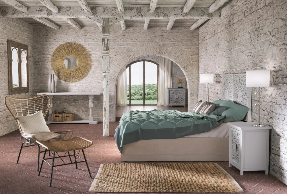 Stolek Butterfly, naraven-črn, 58x59x47,5 cm