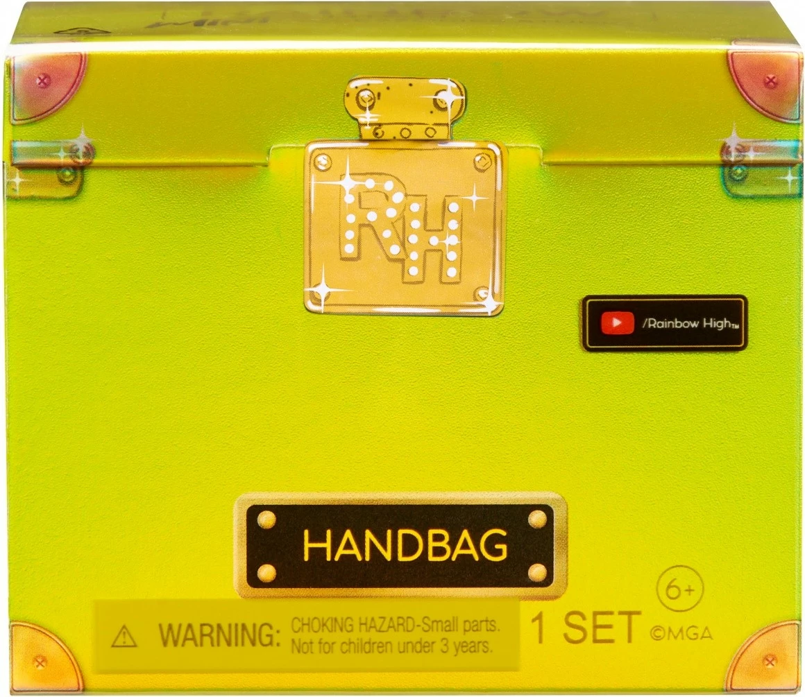 Set torbic za punčke, Rainbow High Accessories Studio Series 1, mešanica