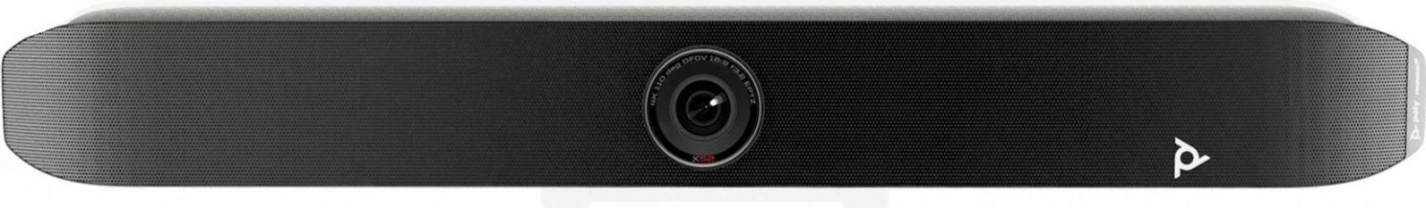 Video bar POLY Studio X52, 4K Ultra HD, vgrajen mikrofon, črn