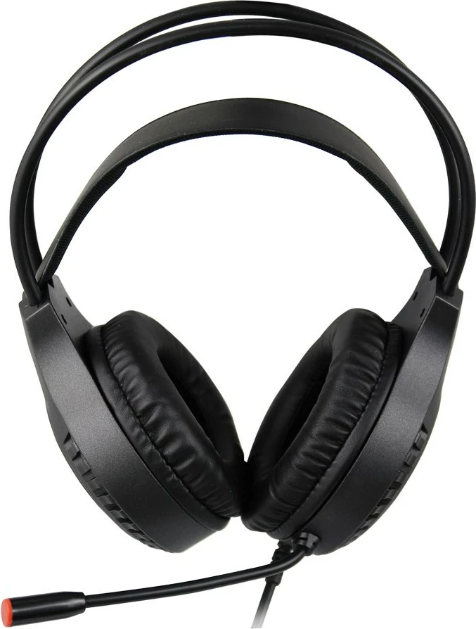 Klavirske slušalke z mikrofonom za igre Esperanza EGH5000, črne