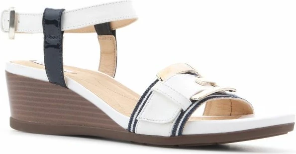 Poletne sandale, Geox, bele in modre