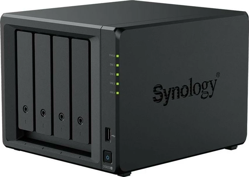 NAS za shranjevanje Synology DS925+ z 2× HAT3300-4T 4TB