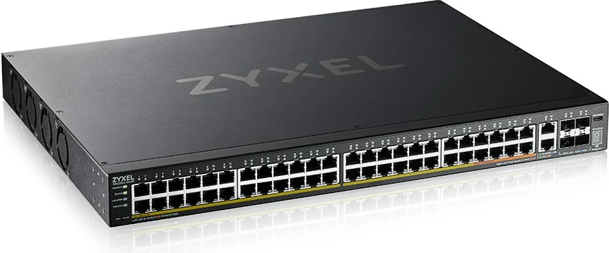 Upravljen stikalo Zyxel XGS2220-54HP, 48 vrat Gigabit Ethernet, 4 PoE, 216 Gbit/s