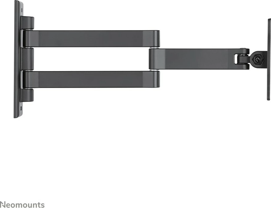 Stenski nosilec za zaslone do 27", Neomounts FPMA-W830BLACK, VESA 75x75/100x100, aluminij, črn