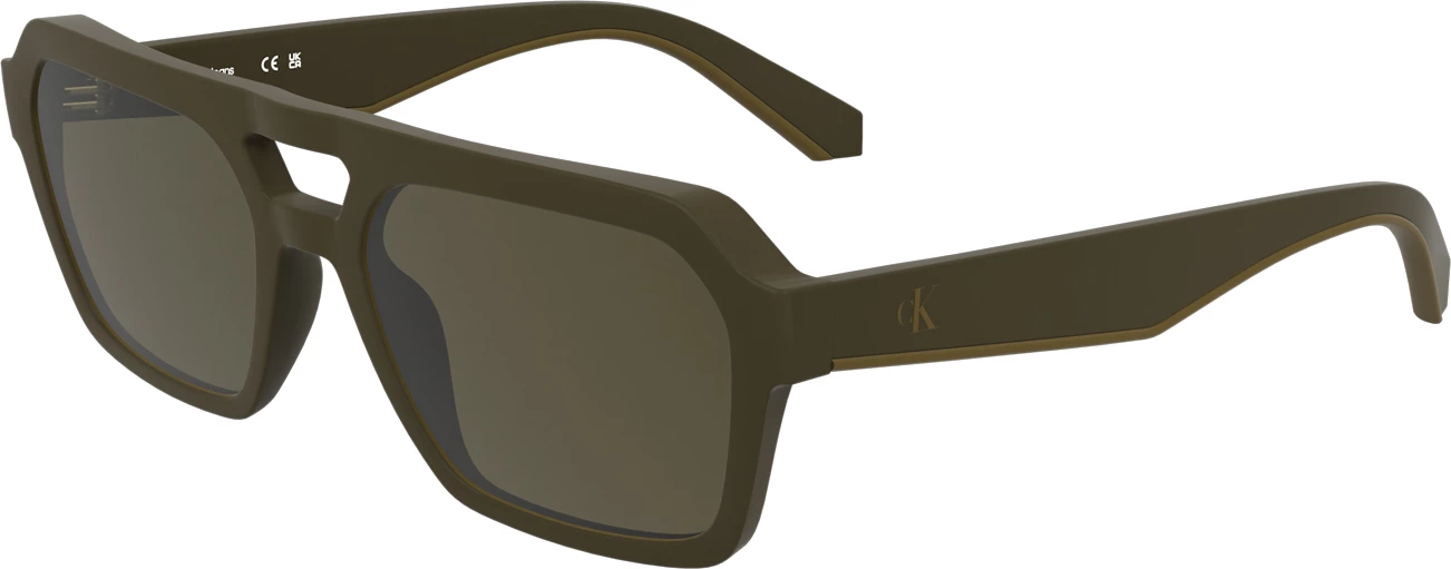 Sončna očala za moške Calvin Klein, rjava