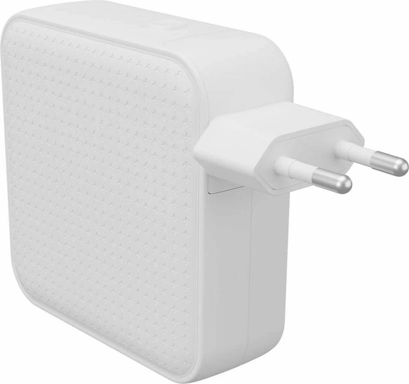Potovalni polnilnik Targus, 100 W, 4 vrata USB-C/USB-A, bel