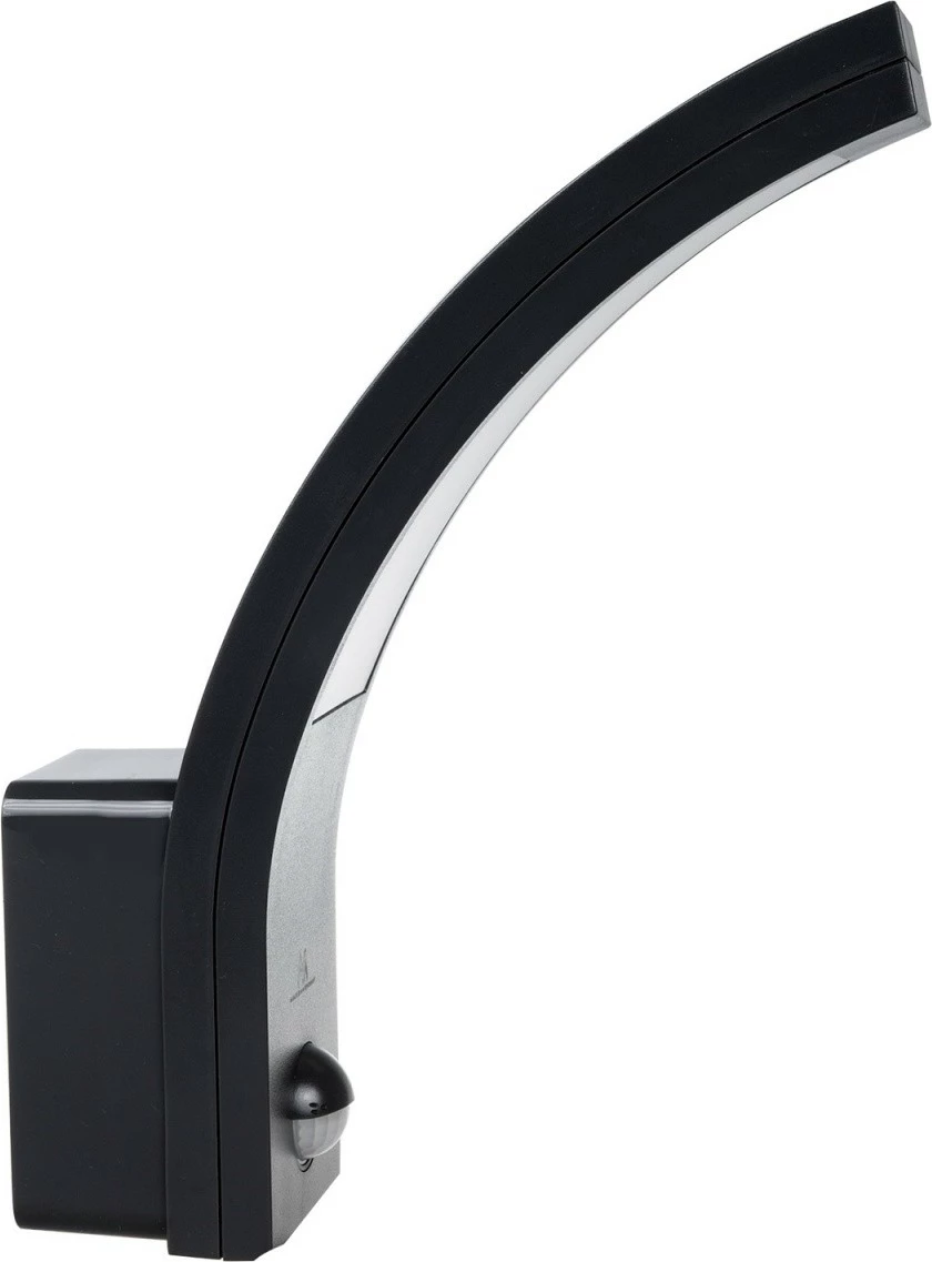 LED svetilka z gibljivim senzorjem Maclean MCE244B, 10W, 750 lm, IP54, črna