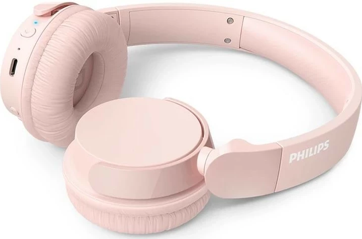 Brezžične slušalke, Philips TAH4209, Bluetooth 5.3, rožnata
