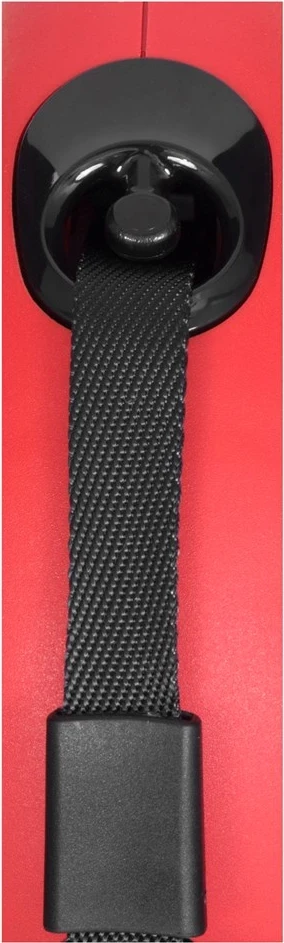 Rebrin za psa Flexi, 5 m, rdeč