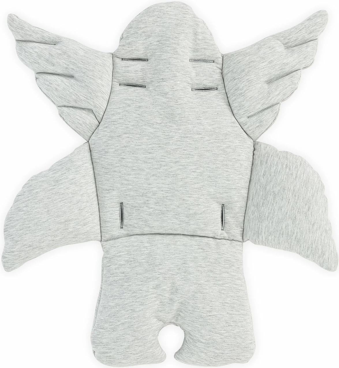 Vzglavnik za dojenčka, angelova krila, svetlo siva, Evila Originals