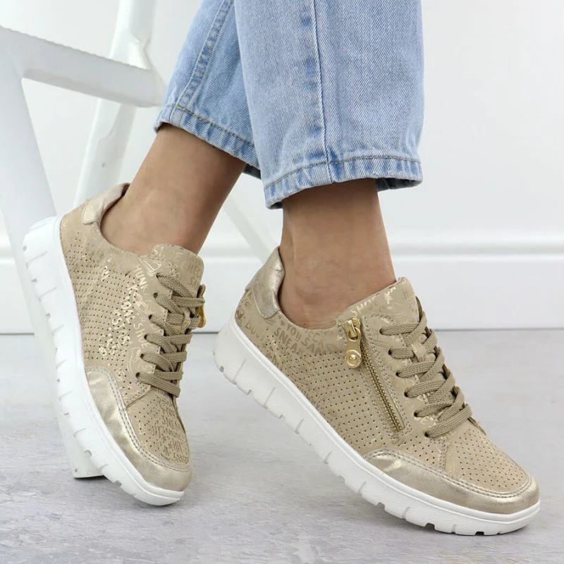 Superge, Rieker, ženske, bež