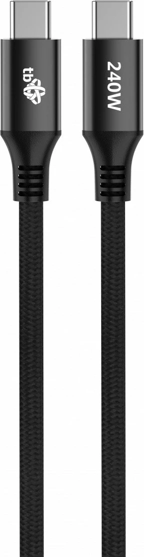 Kabel USB Type-C na USB Type-C TB AKTBXKUCCOSI10B, 1 m, 240 W, črn