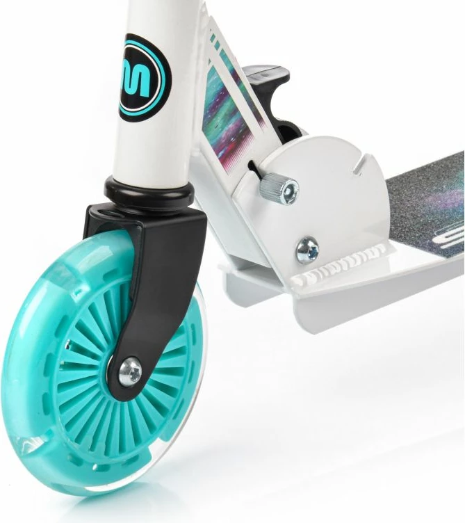 Rekreativni skiro za otroke Meteor, bel in moder