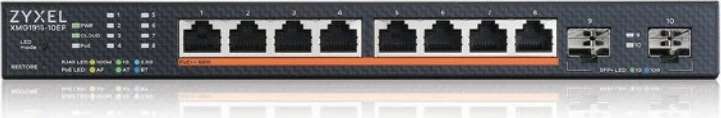 Managed stikalo ZyXEL XMG1915-10EP, 2.5G Ethernet, PoE