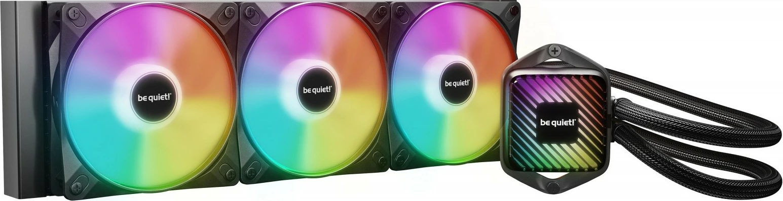 Vodeno hlajenje procesorja Be quiet! Pure Loop 3 LX 360mm, ARGB, 3 ventilatorji