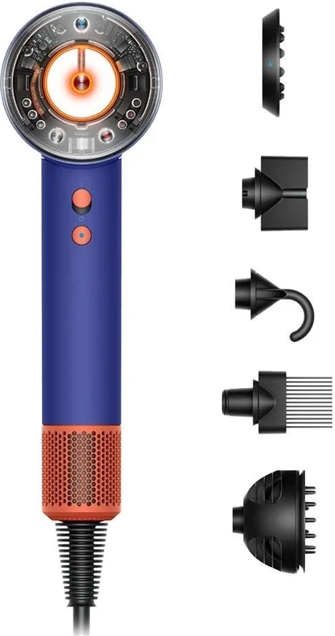 Sušilnik las Supersonic Nural Dyson, 1600 W, modro/topaz