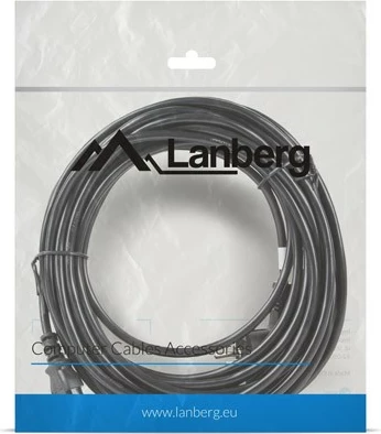 Napajalni kabel Lanberg CA-C13C-11CC-0100-BK, 10 m, črn