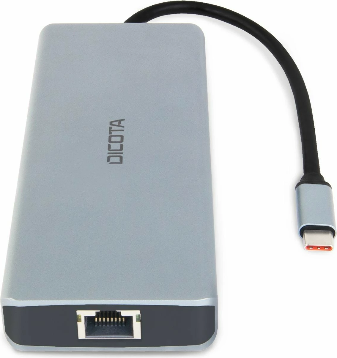 Postaja za priklop DICOTA D32065, USB 3.2 Gen 1, HDMI, DisplayPort, srebrna