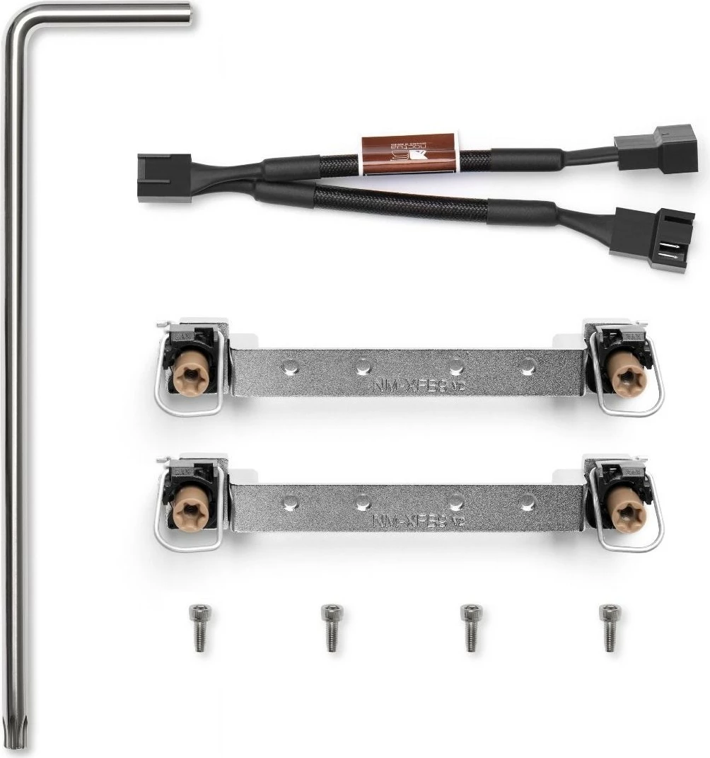 Procesorski hladilnik NOCTUA NH-U9 DX-4677, 2 ventilatorja 92mm, za Intel Xeon, bež/rjav