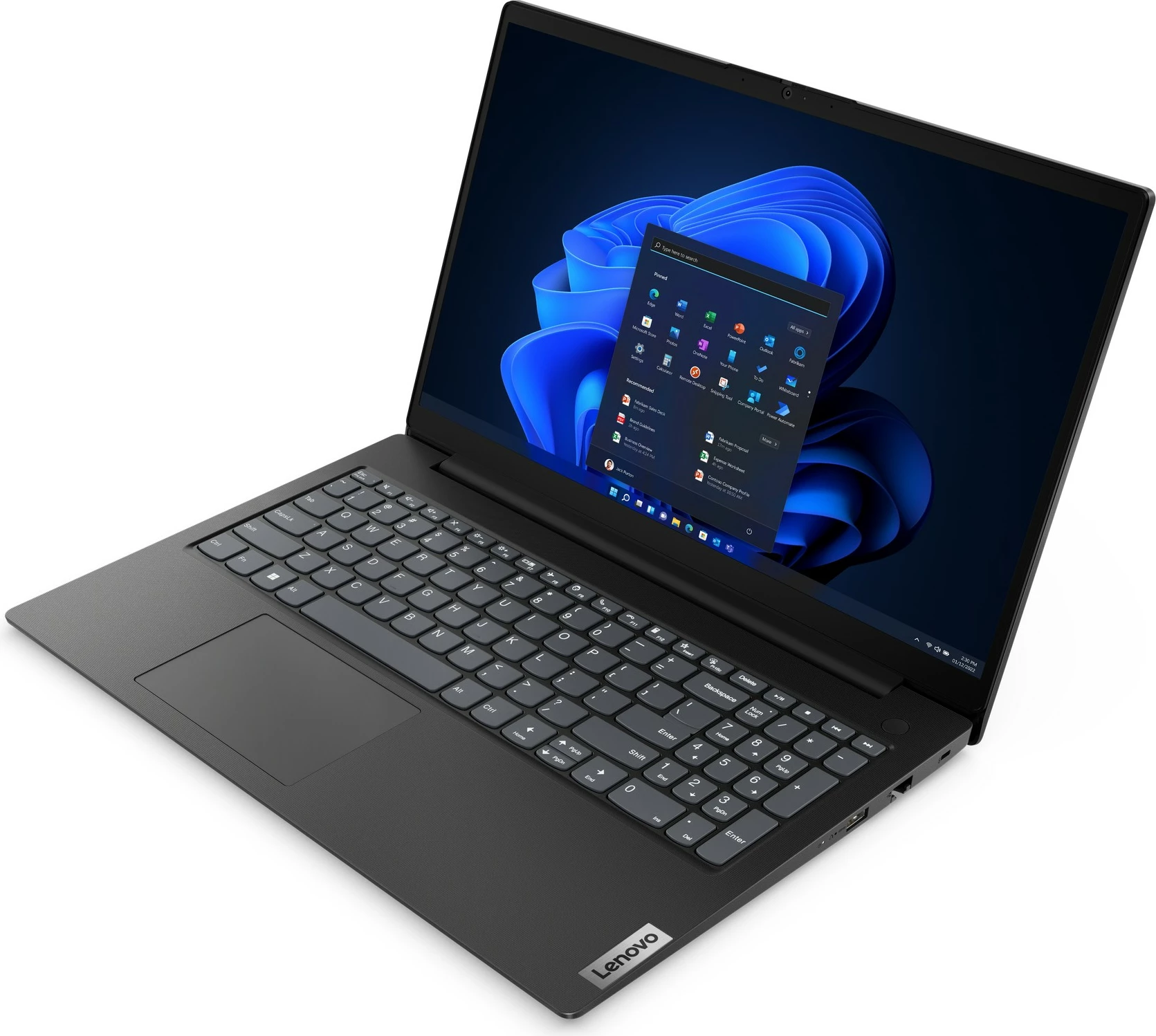 Prenosnik Ryzen 5-7520U Lenovo V15 G4 AMN, 8GB RAM, 512GB SSD, 15,6" FHD, Business Black