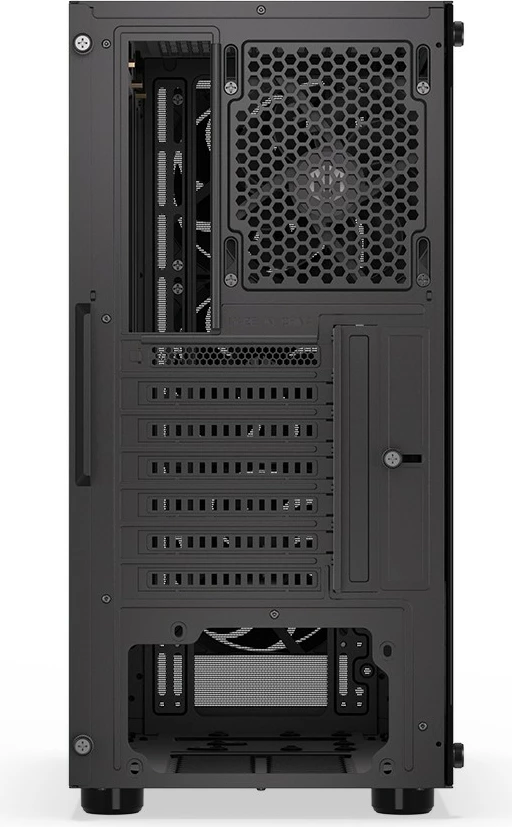 Računalniško ohišje Ventum 200 Air Endorfy, Midi Tower, ATX, kaljeno steklo, črno