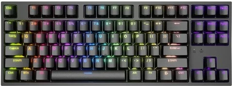 Mehanska tipkovnica Genesis Thor 404 TKL, RGB, Kailh Box Brown, črna