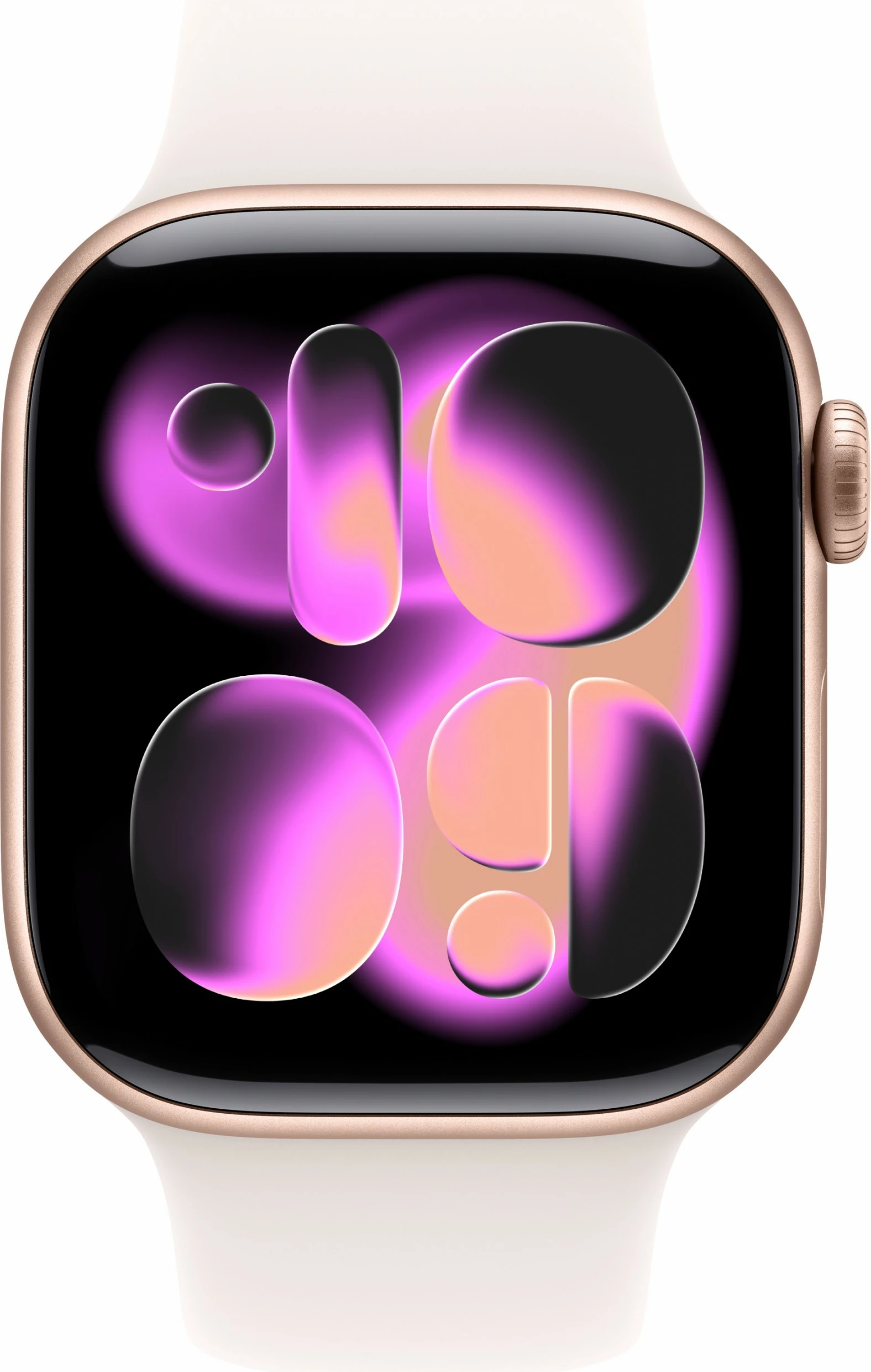 Pametna ura Apple Watch S11 aluminij Cellular 42 mm rosegold športni pašček svetlo rožnat S/M