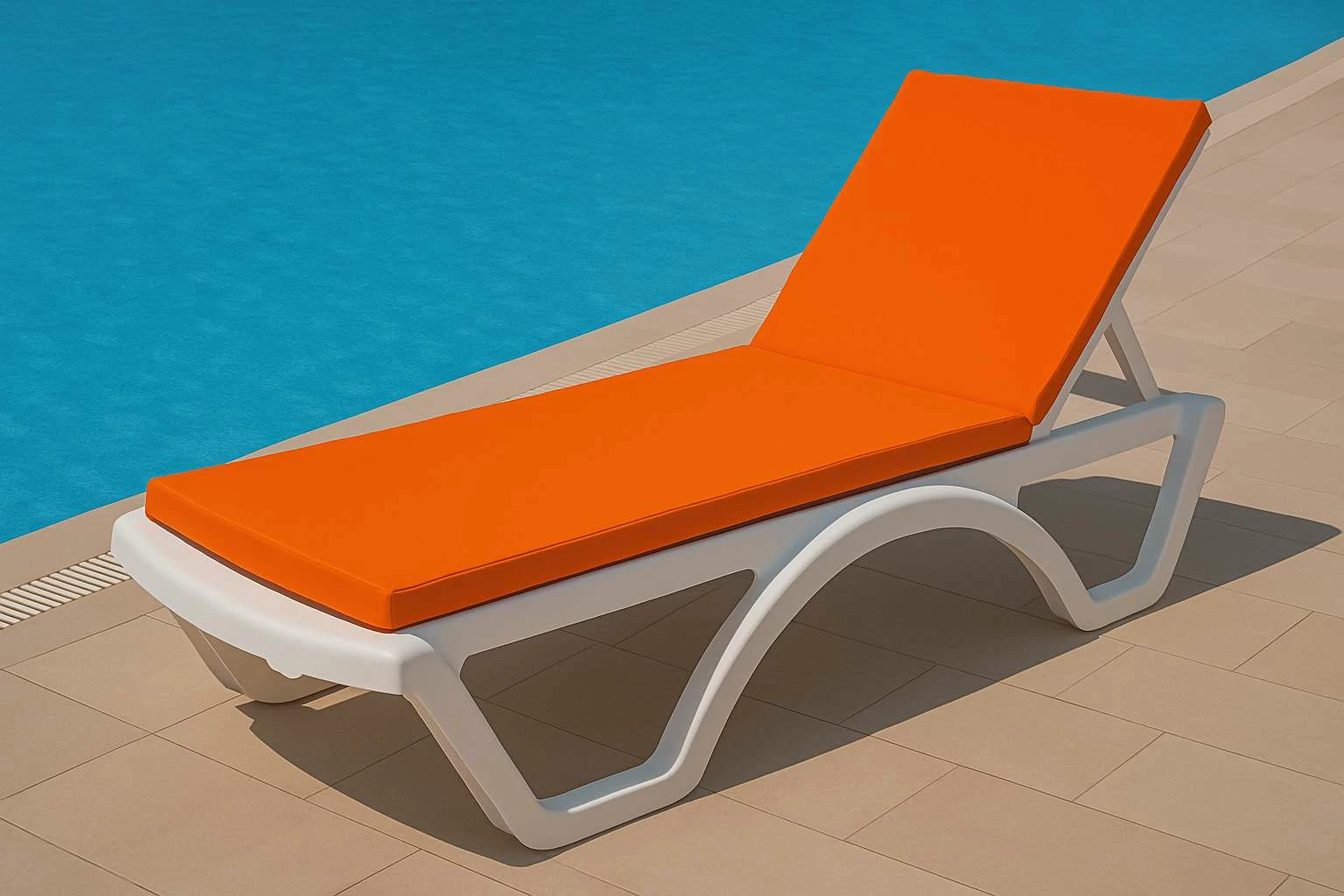 Jastuk za ležalnik Sunny, Atelier del Sofa, oranžen