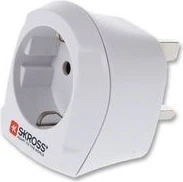 Vtičnik Europa/UK SKROSS, bel