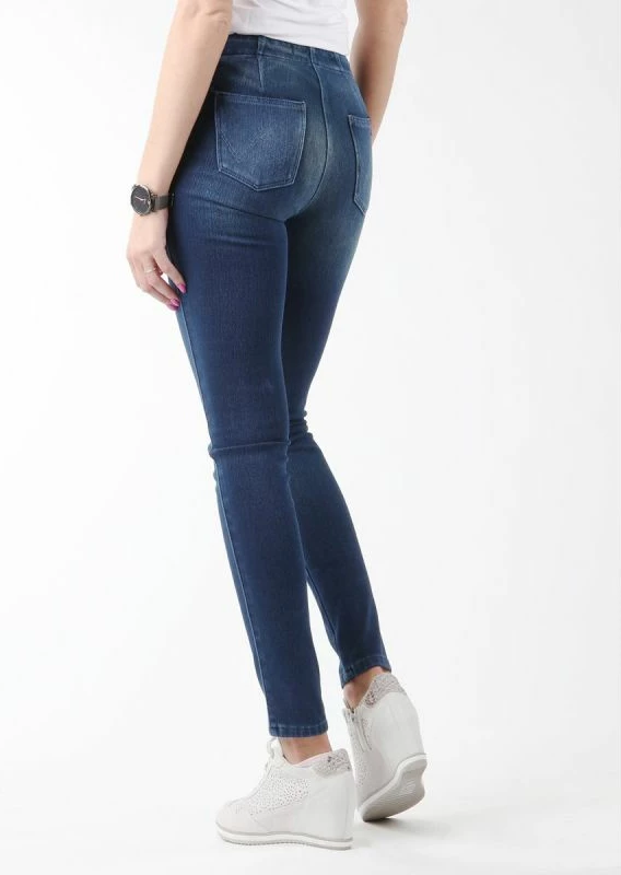 Ozke jeans hlače za ženske Wrangler, modre