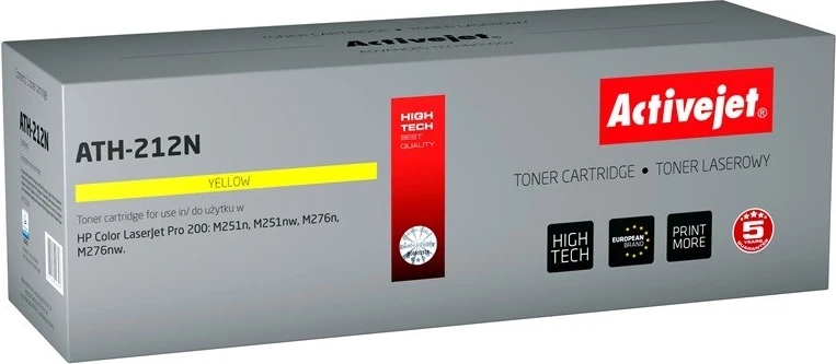 Zamenjalni toner, rumen Activejet ATH-212N za tiskalnik HP