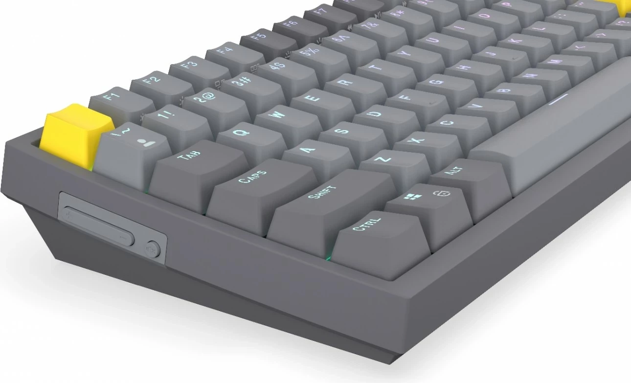 Mehanska tipkovnica Celeris 1800 Endorfy, RGB, brezžična, 96%, siva