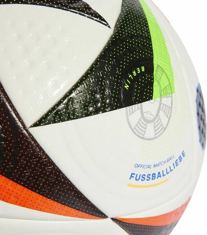 Fubalna žoga Euro24 Pro, adidas IQ3682, bela