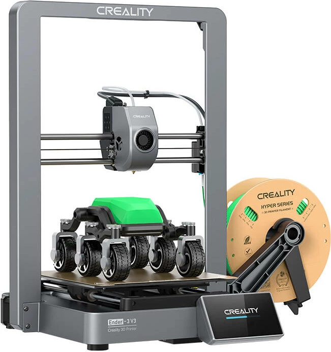 3D tiskalnik Creality Ender-3 V3, FDM, 220x220x250 mm, siv