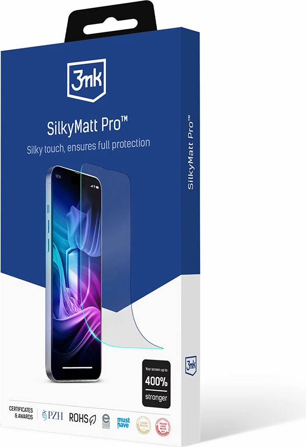 Zaščita zaslona 3mk SilkyMatt Pro za Xiaomi Redmi Note 12 5G, prozorna
