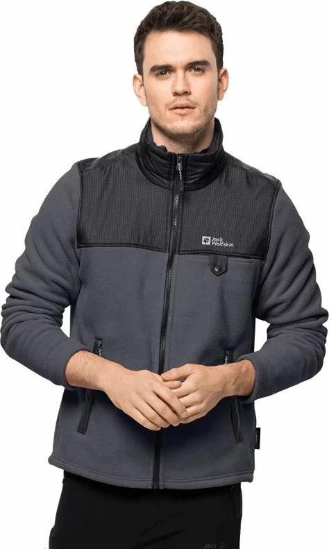 Topla jakna za moške Jack Wolfskin, črna