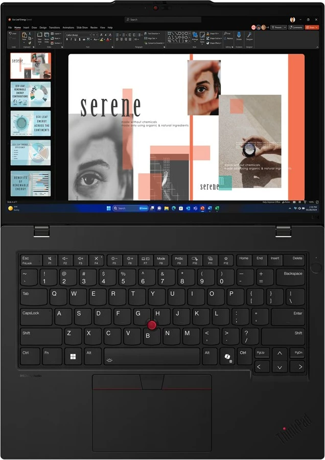 Prenosnik 14" Lenovo ThinkPad L14 Gen 5, Intel Core Ultra 7 155U, 16 GB RAM, 512 GB SSD, Windows 11 Pro, črn