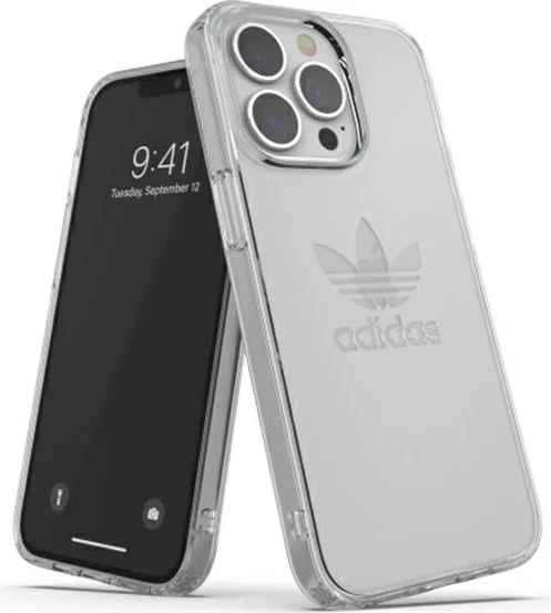 Ovitek za telefon za iPhone 13 Pro/13 6,1", transparent, Adidas Originals