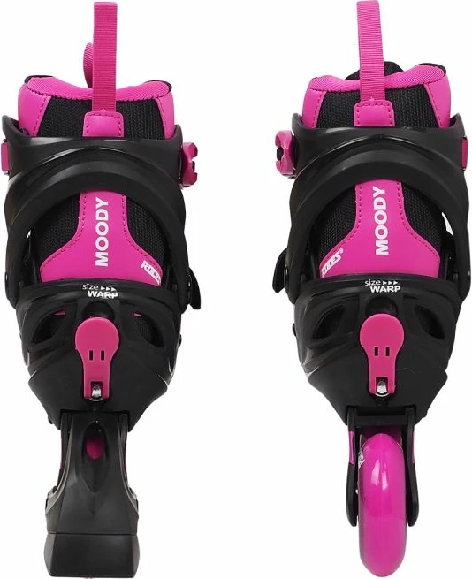 Rollerji za otroke Roces, črni in rožnati