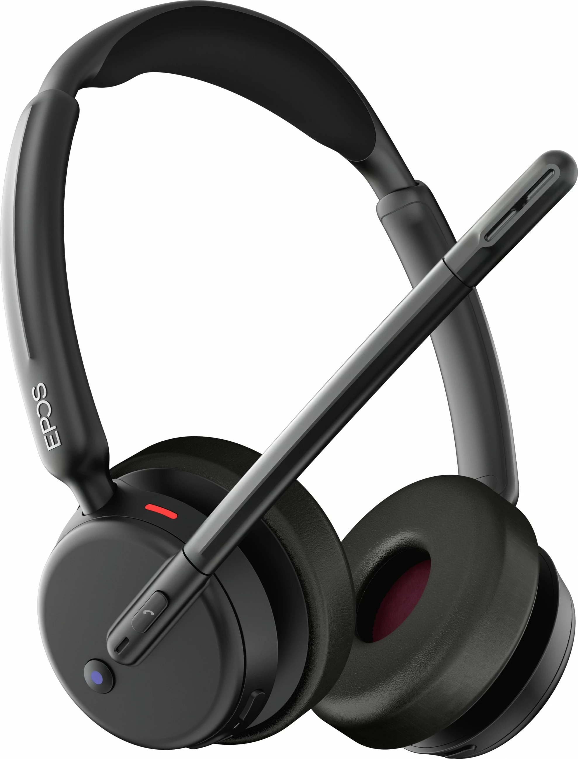 On-ear slušalke z ANC, Bluetooth, USB-C+A, EPOS IMPACT 500 MS UC, črne